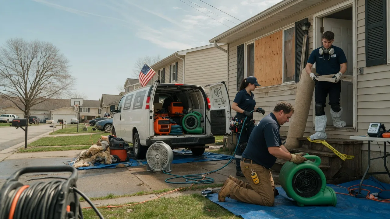 Water Damage Restoration in Duck Hill, MS near me